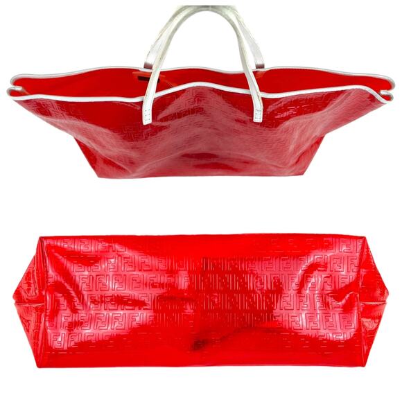 Fendi Zucchino Rubber Tote Bag - Picture 6 of 10